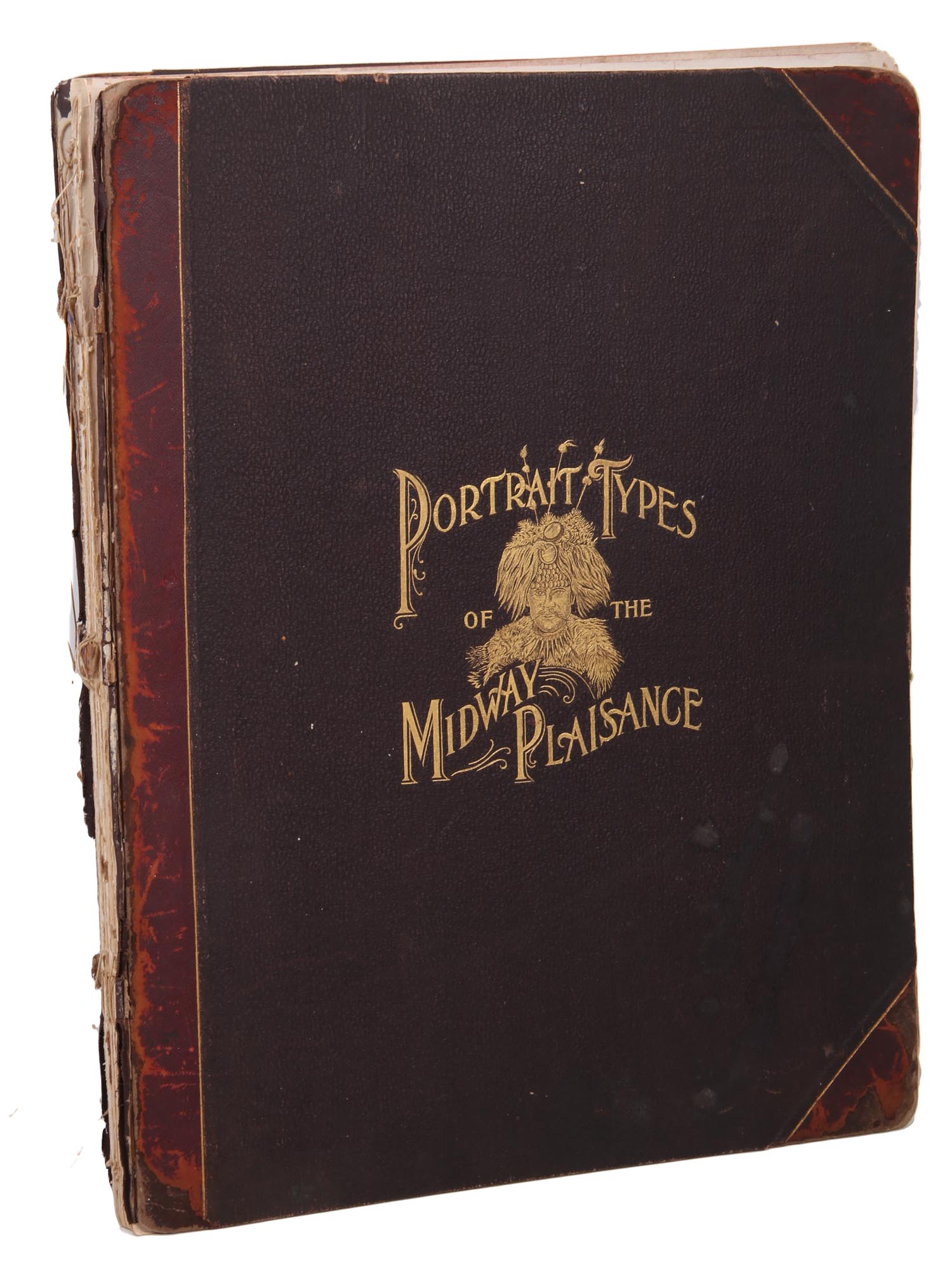 PORTRAITS TYPES OF THE MIDWAY PLAISANCE BOOK 1894 PIC-0